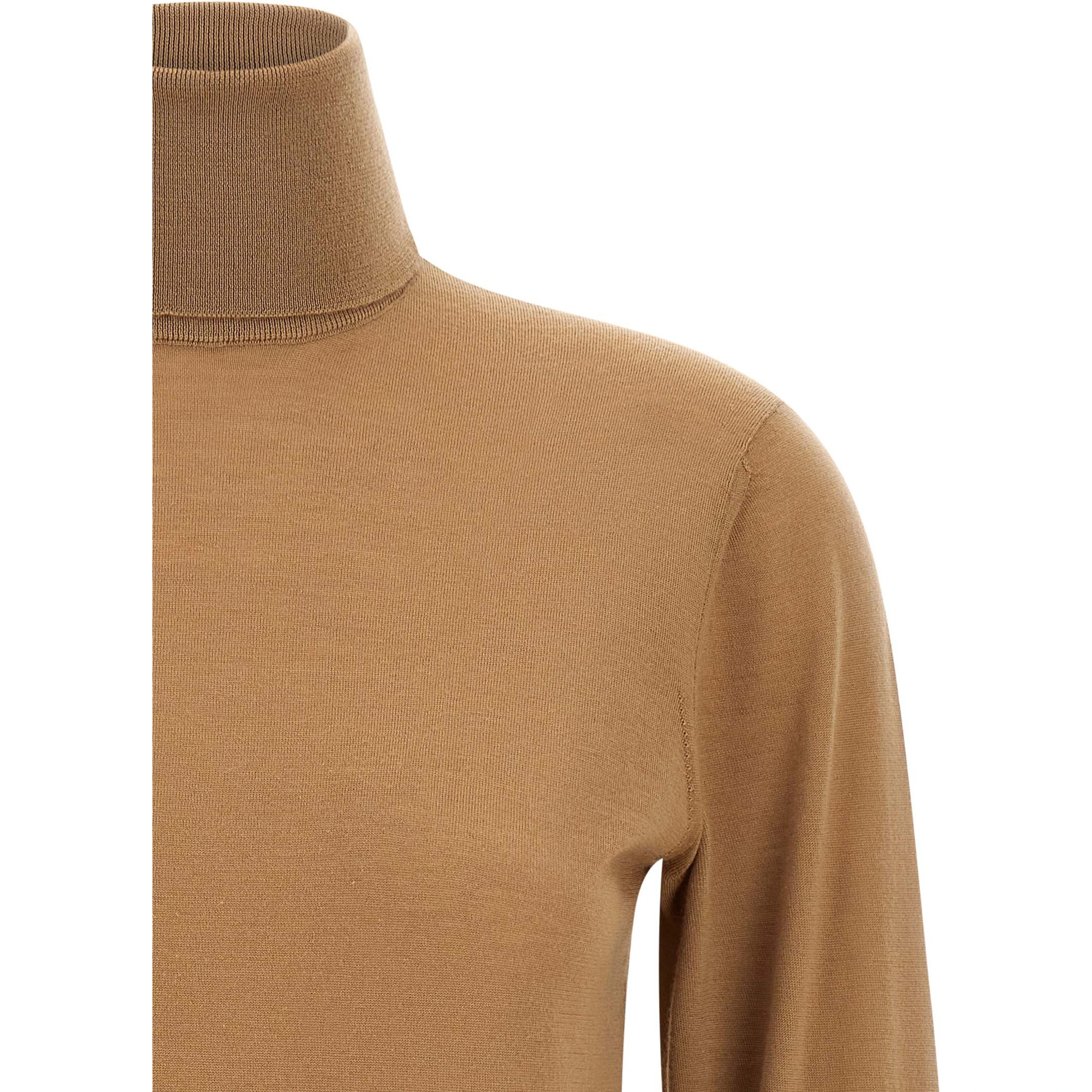 Beige Cashmere Cardigan