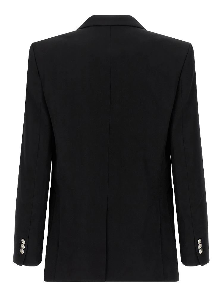 Black Virgin Wool Blazer alternative