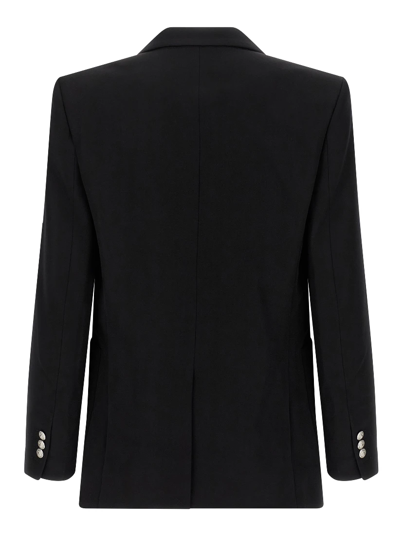 Black Virgin Wool Blazer