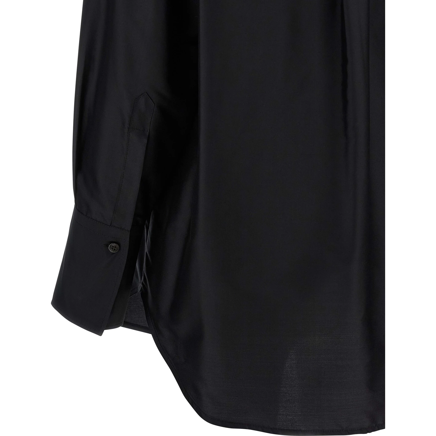 Black Silk Blouse