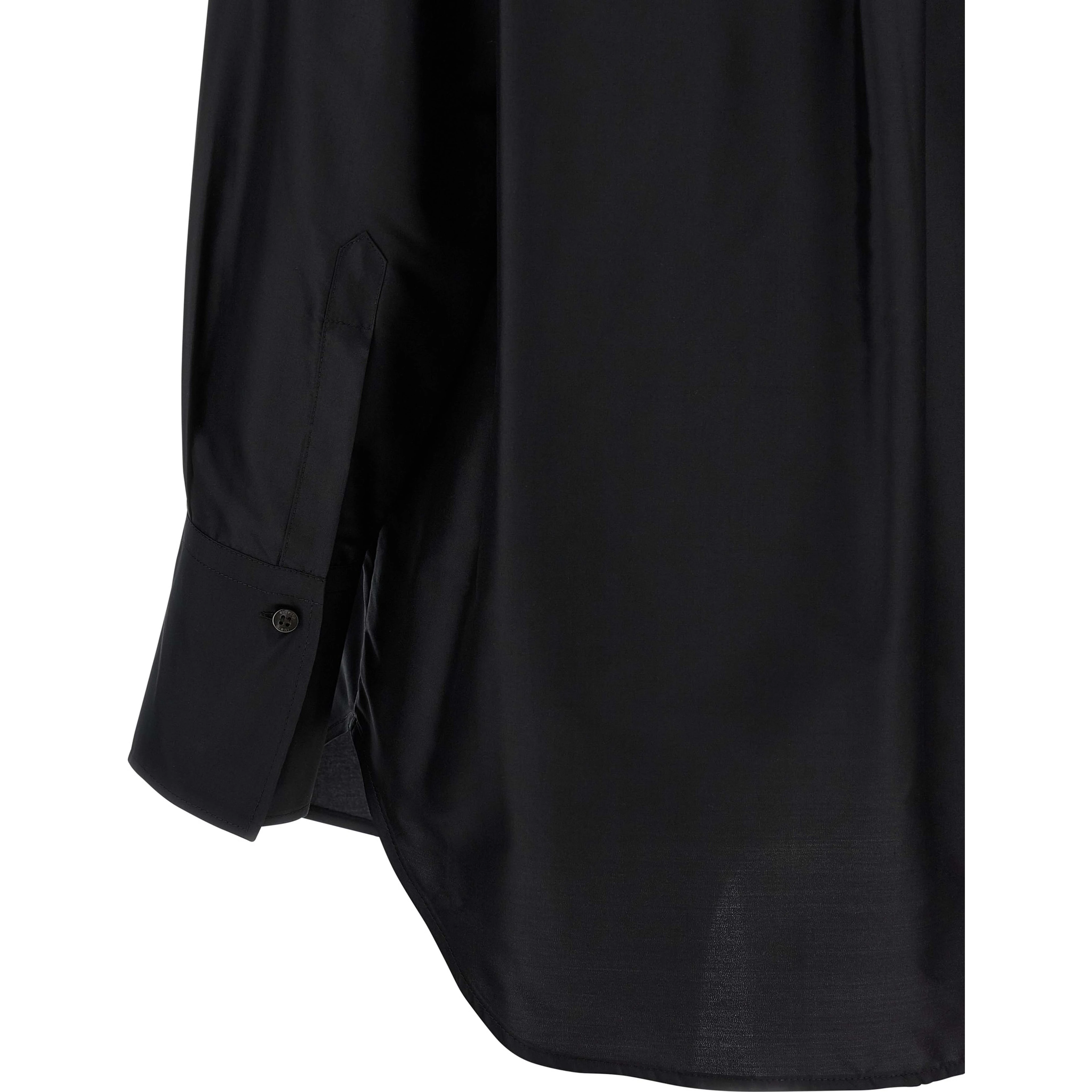 Black Silk Blouse