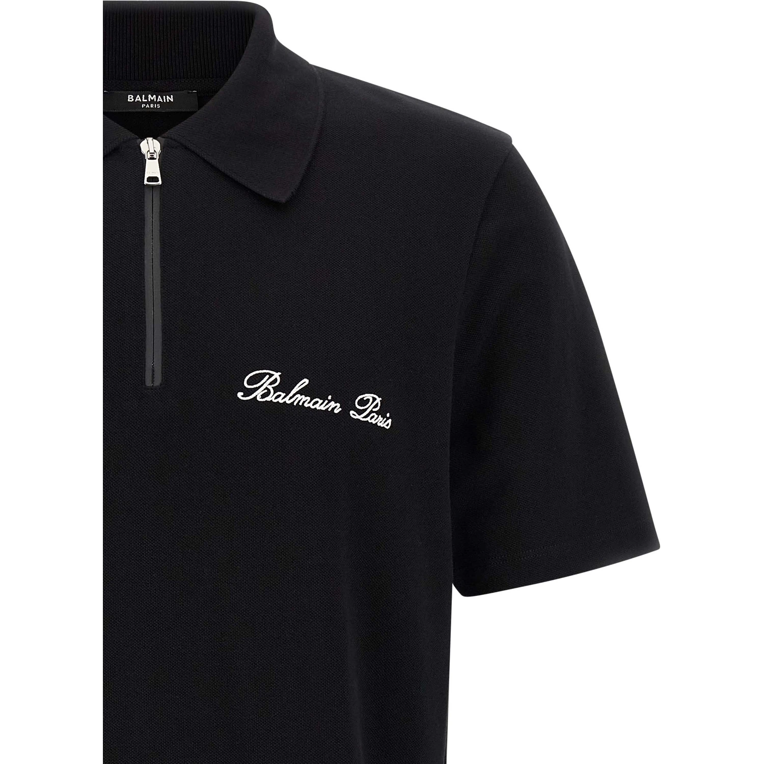 Bicolor Cotton Polo Shirt