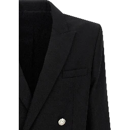 Black Virgin Wool Blazer