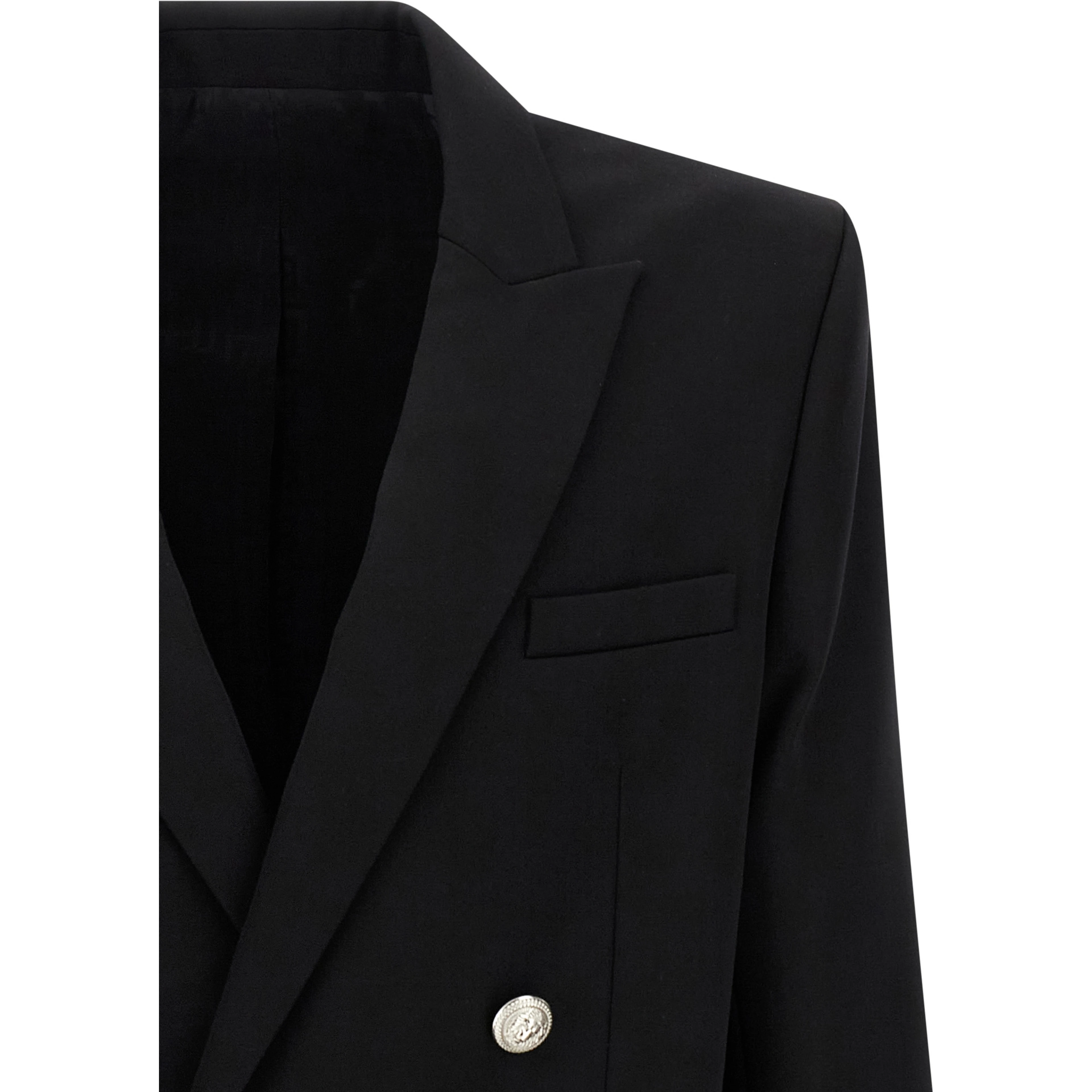 Black Virgin Wool Blazer