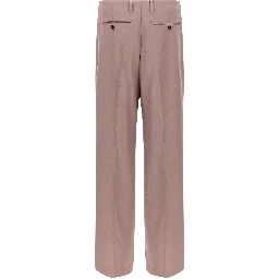 Multicolor Wool Dress Pants