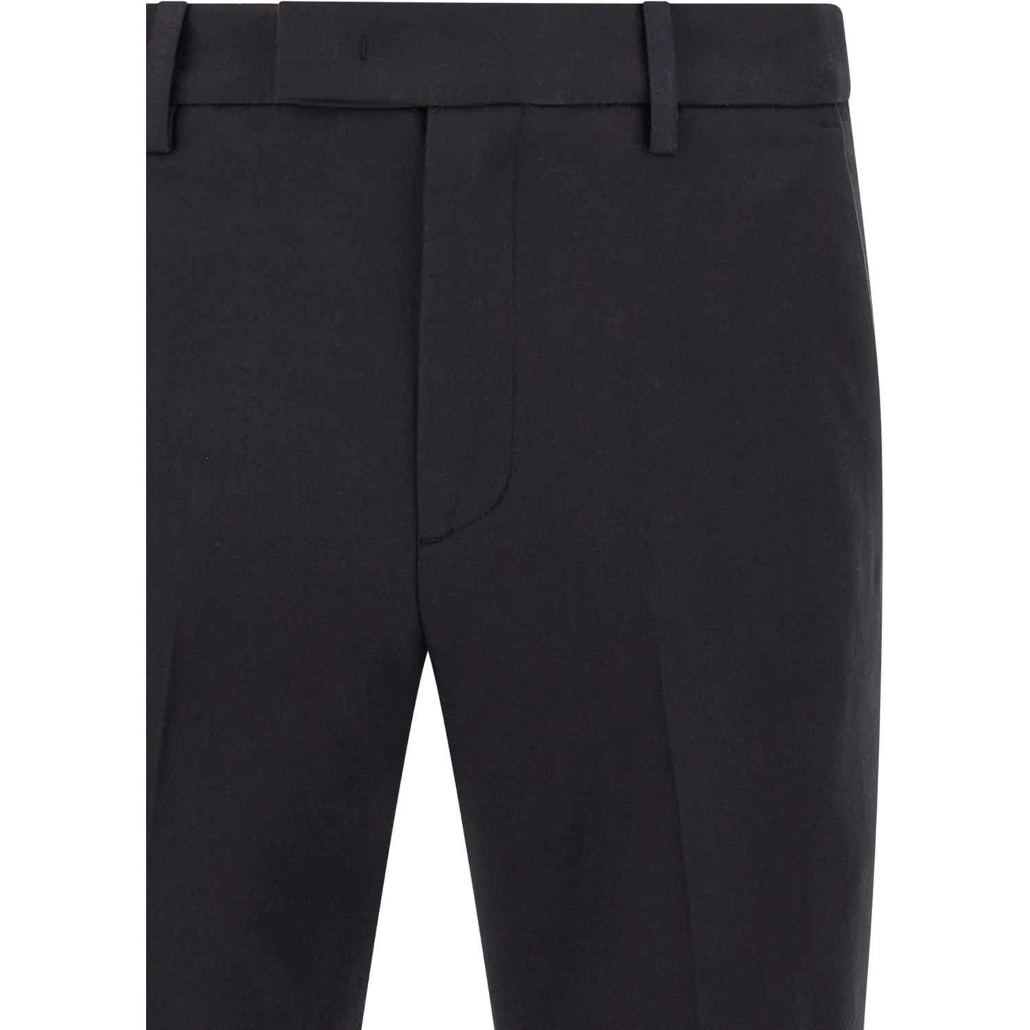 Blue Cotton Chino Pants