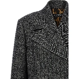 Bicolor Elastane Blazer