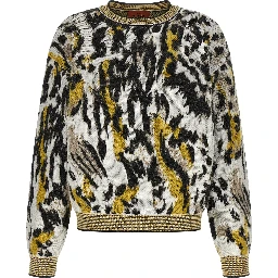 Multicolor Polyamide Cardigan