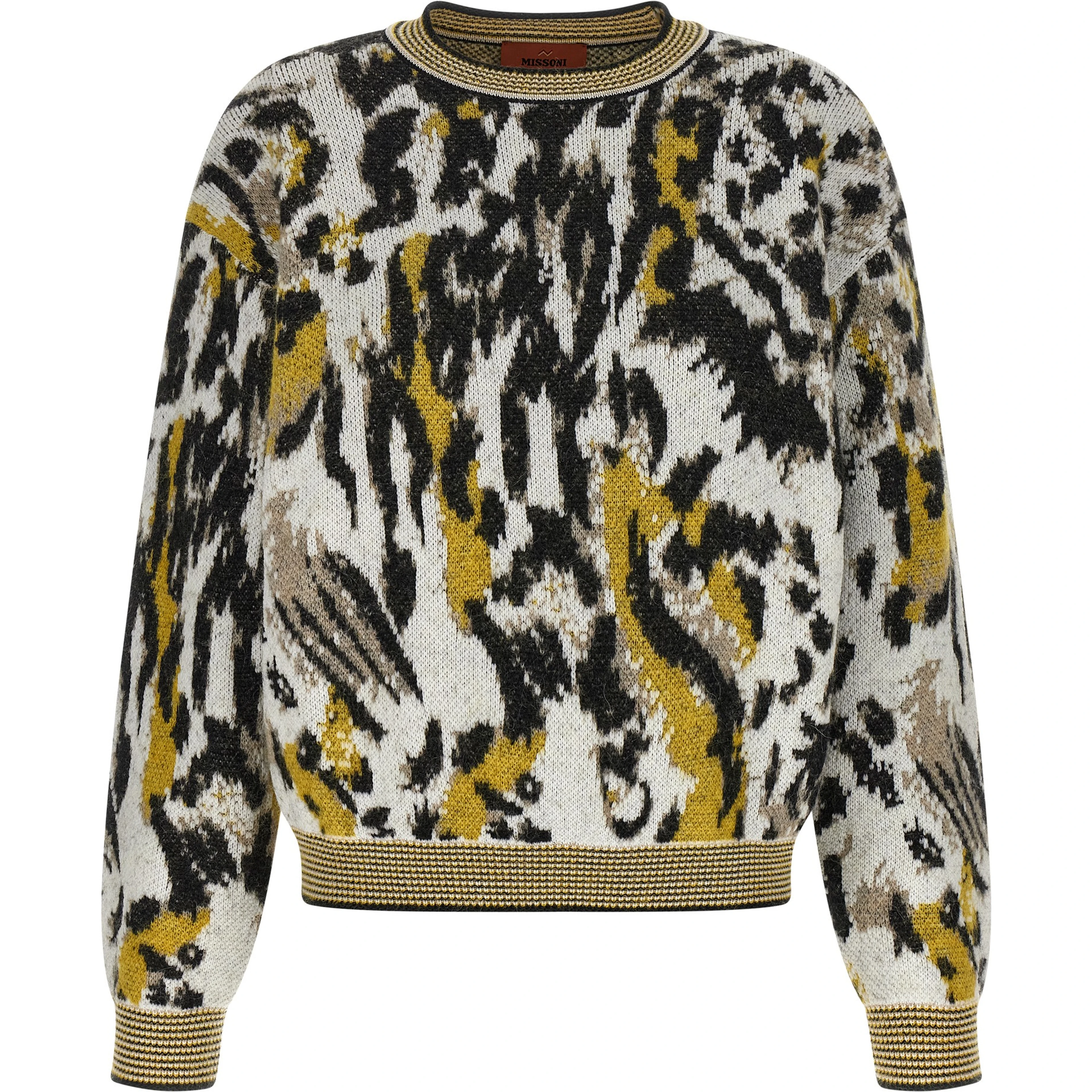 Multicolor Polyamide Cardigan