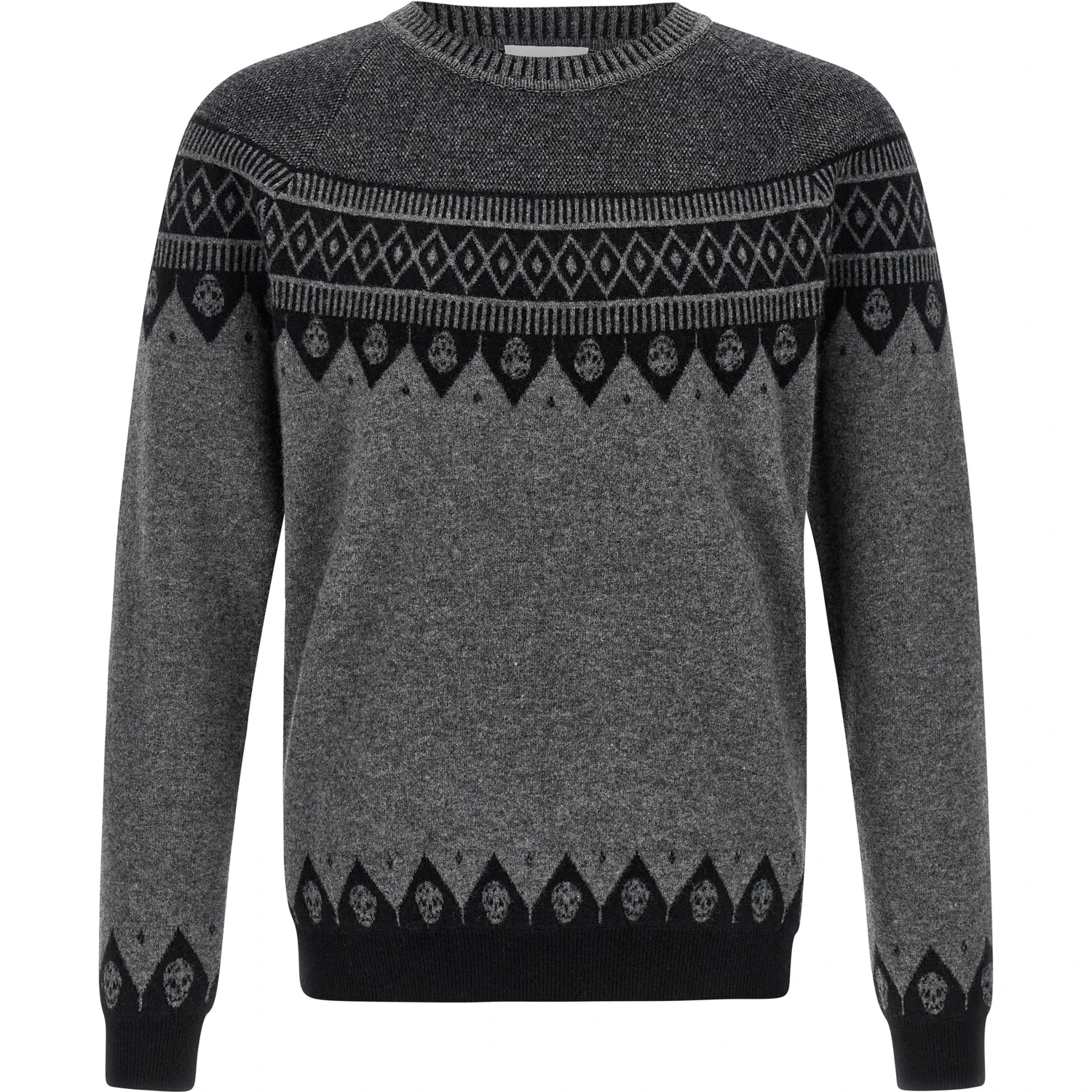 Gray Wool Cardigan