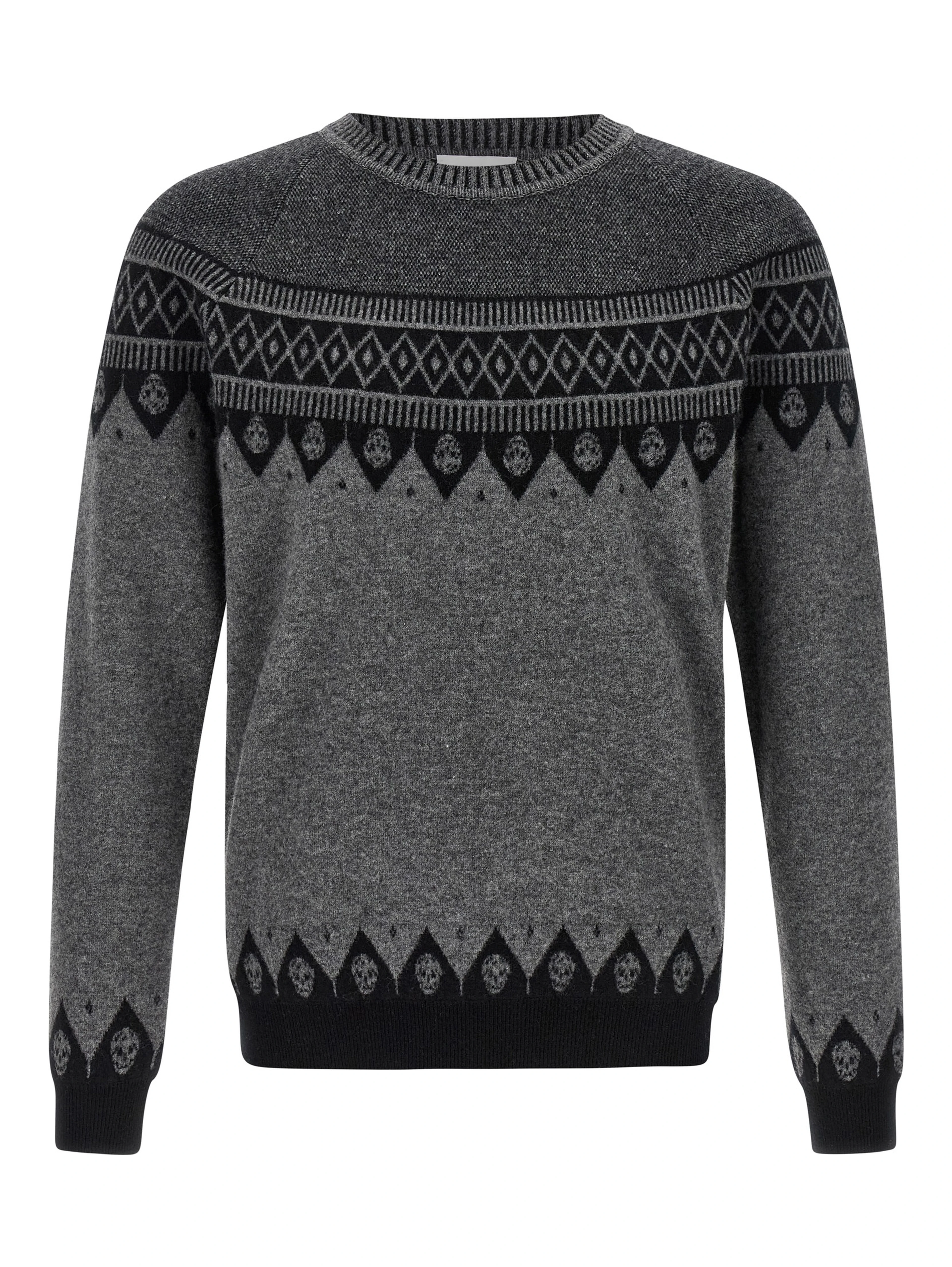 Gray Wool Cardigan