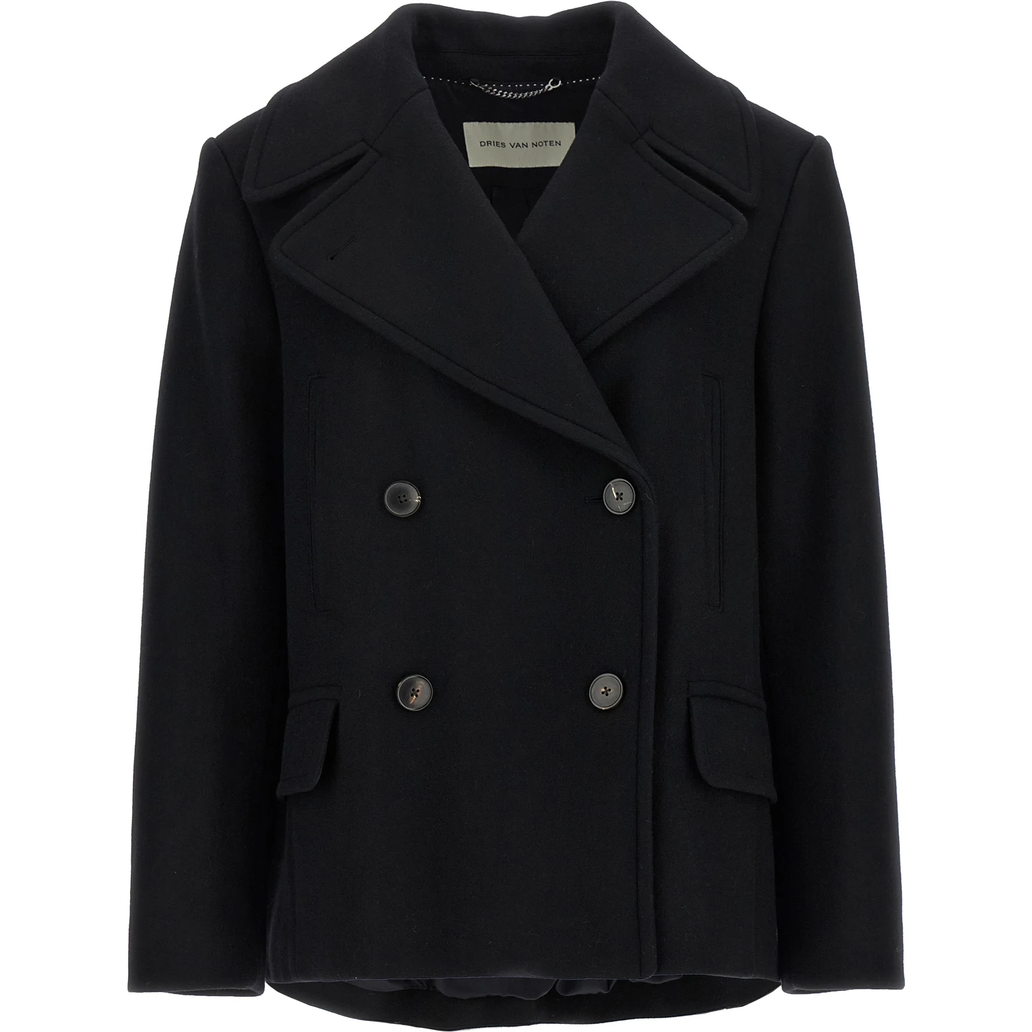 Black Wool Coat