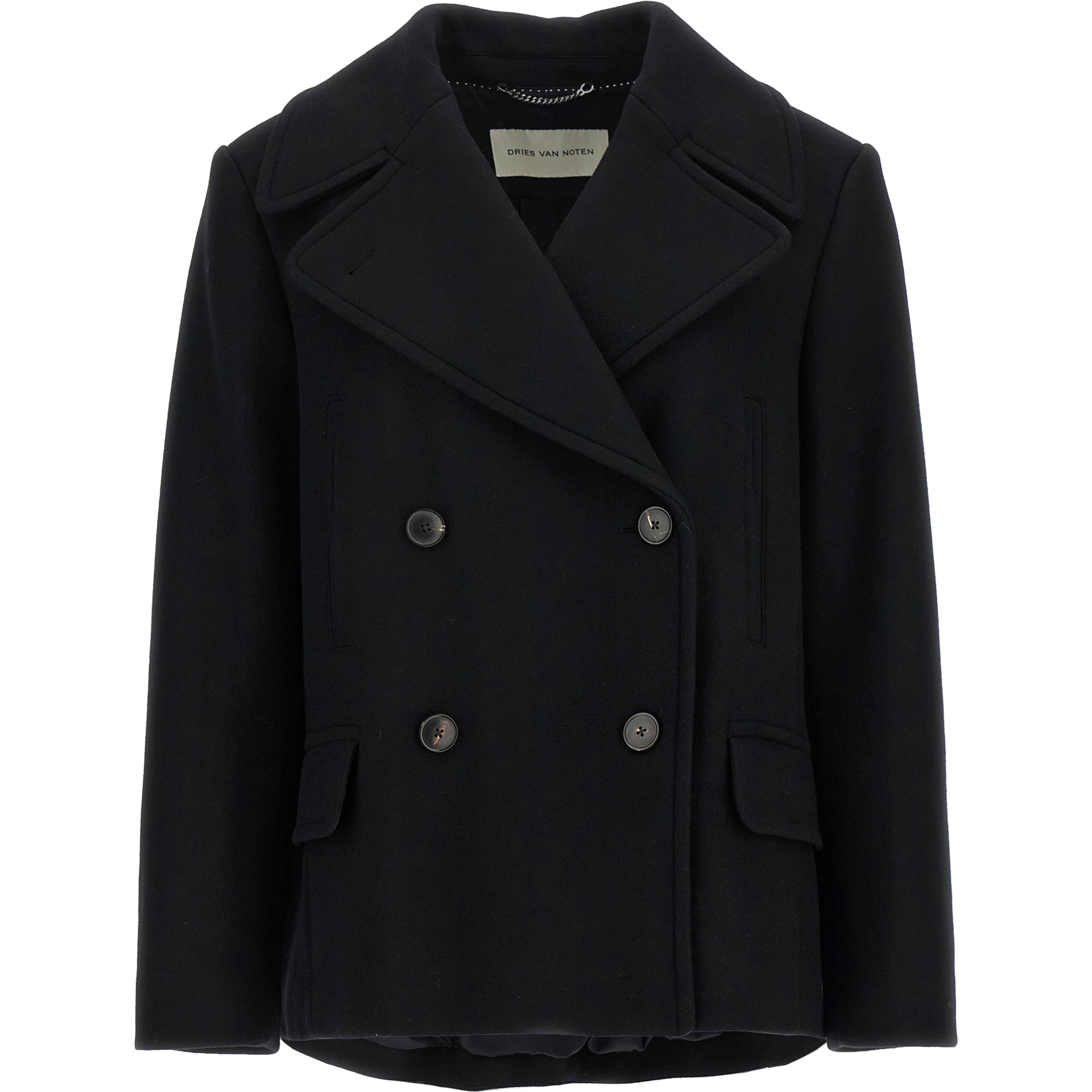 Black Wool Coat