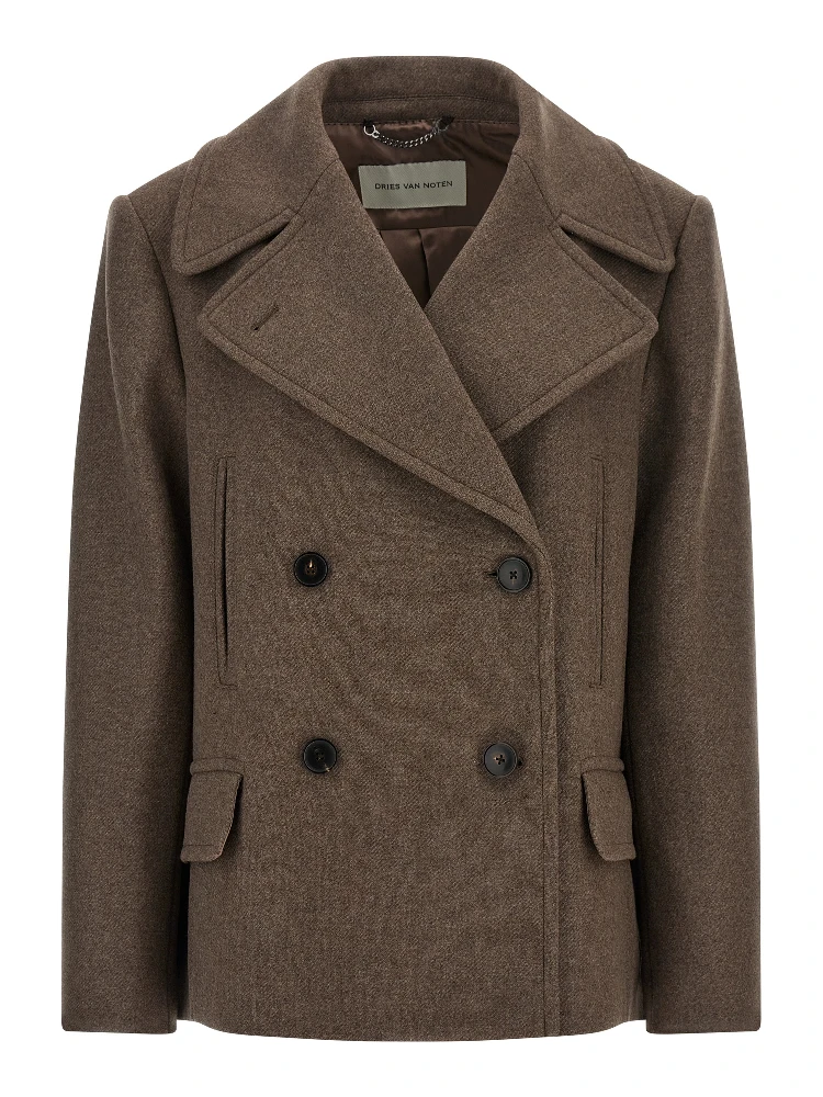 Brown Wool Coat