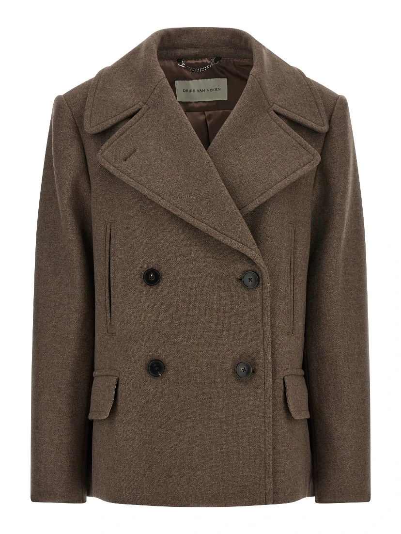 Brown Wool Coat