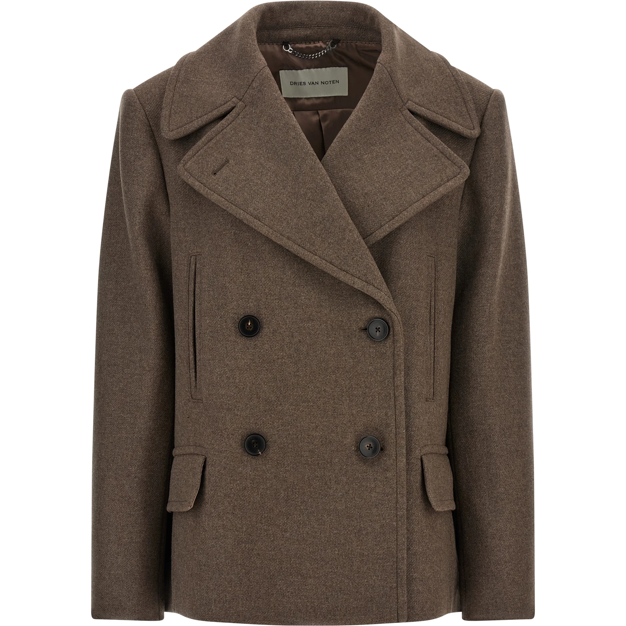 Brown Wool Coat