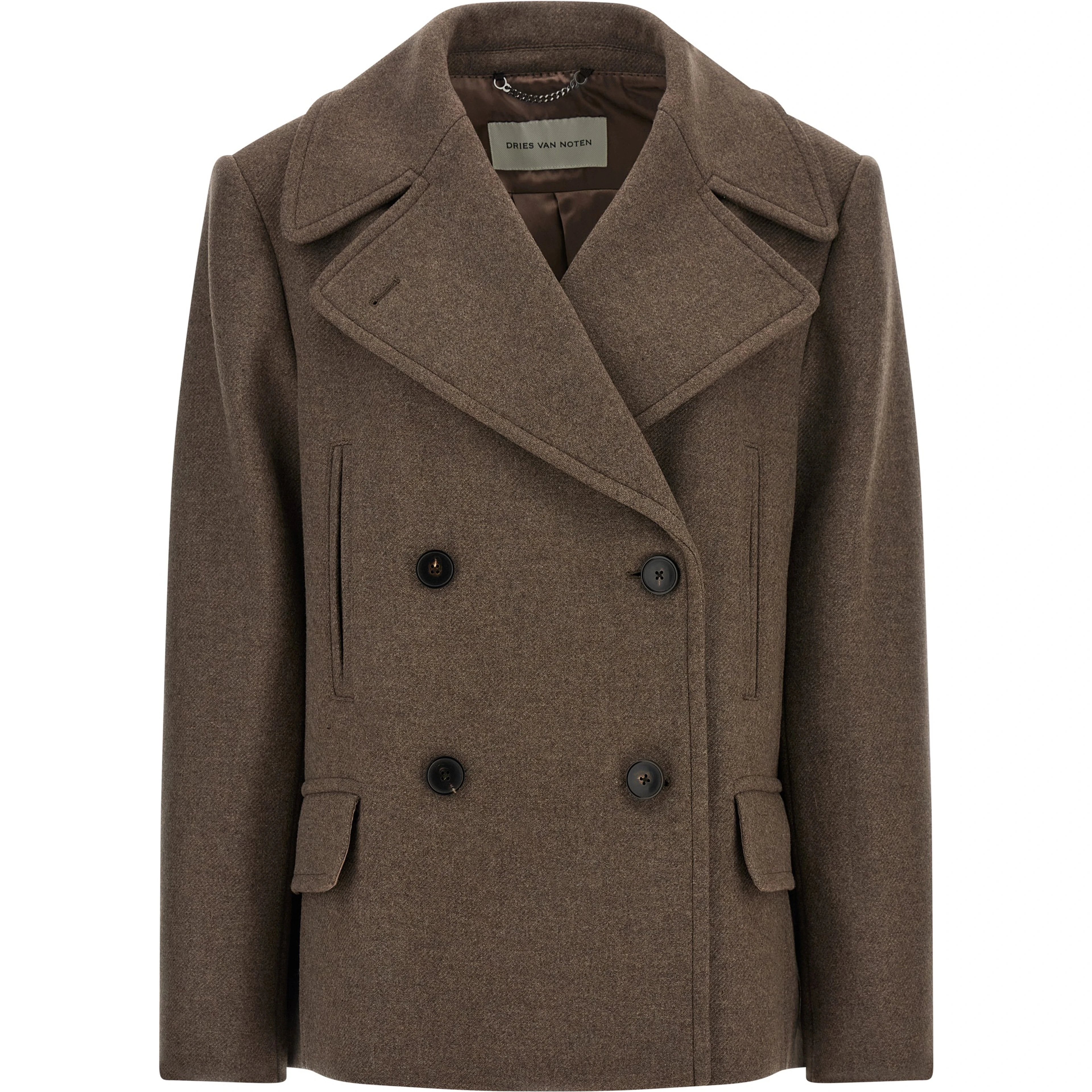 Brown Wool Coat