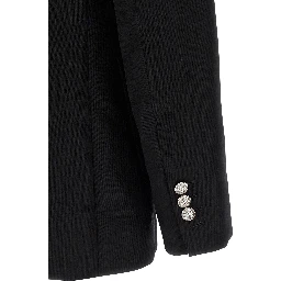 Black Virgin Wool Blazer