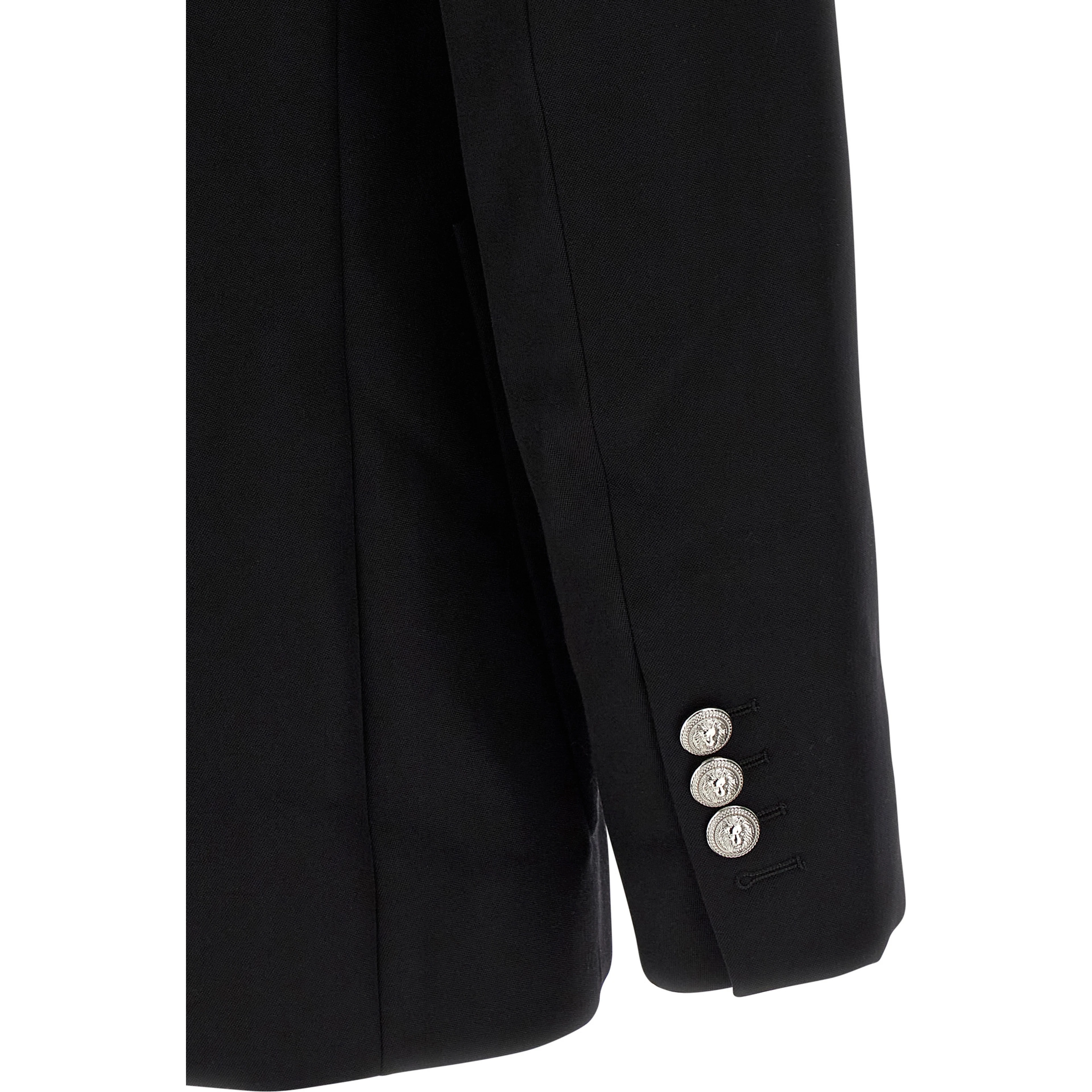 Black Virgin Wool Blazer