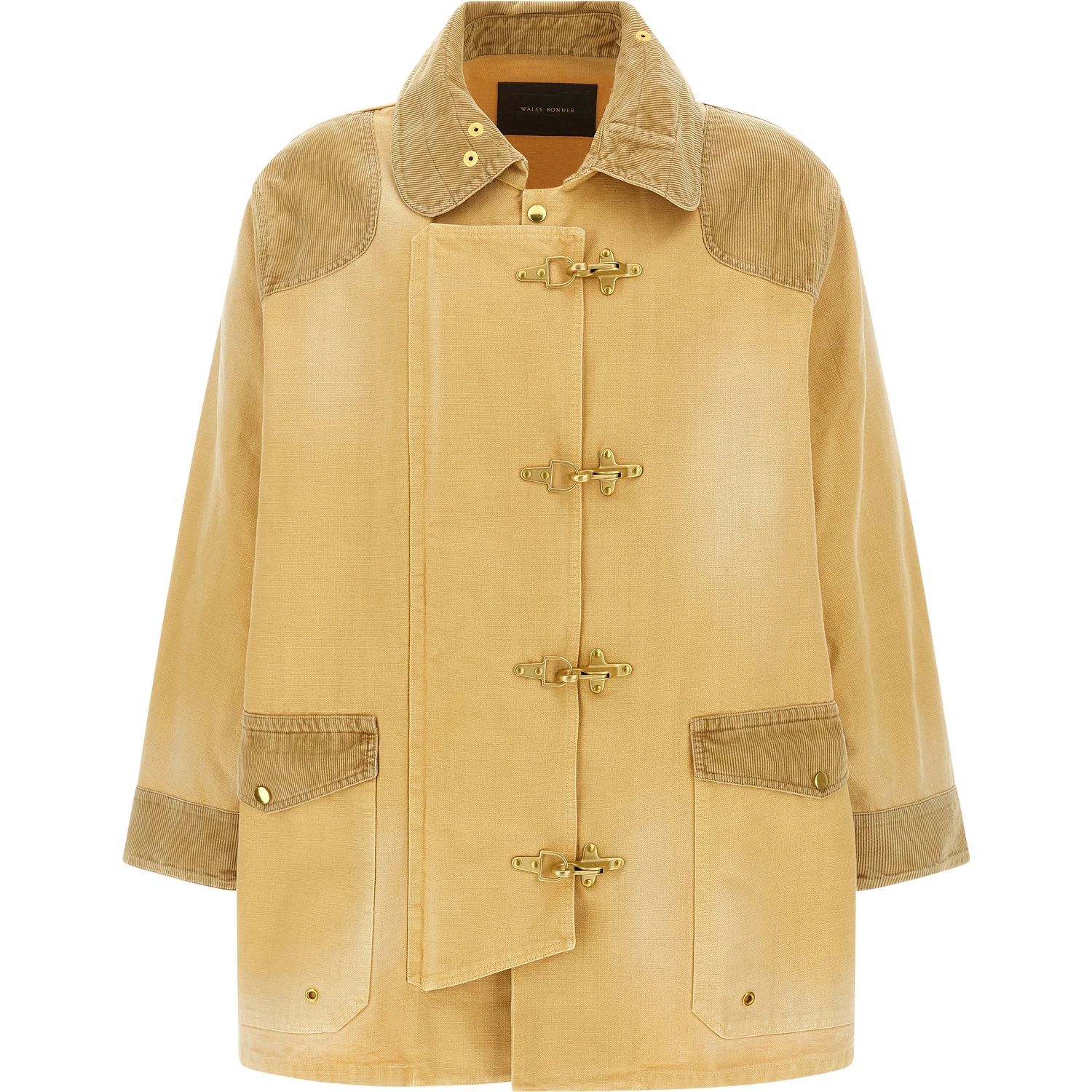 Beige Cotton Coat