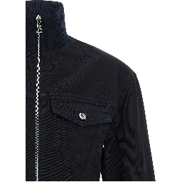 Blue Cotton Denim Jacket
