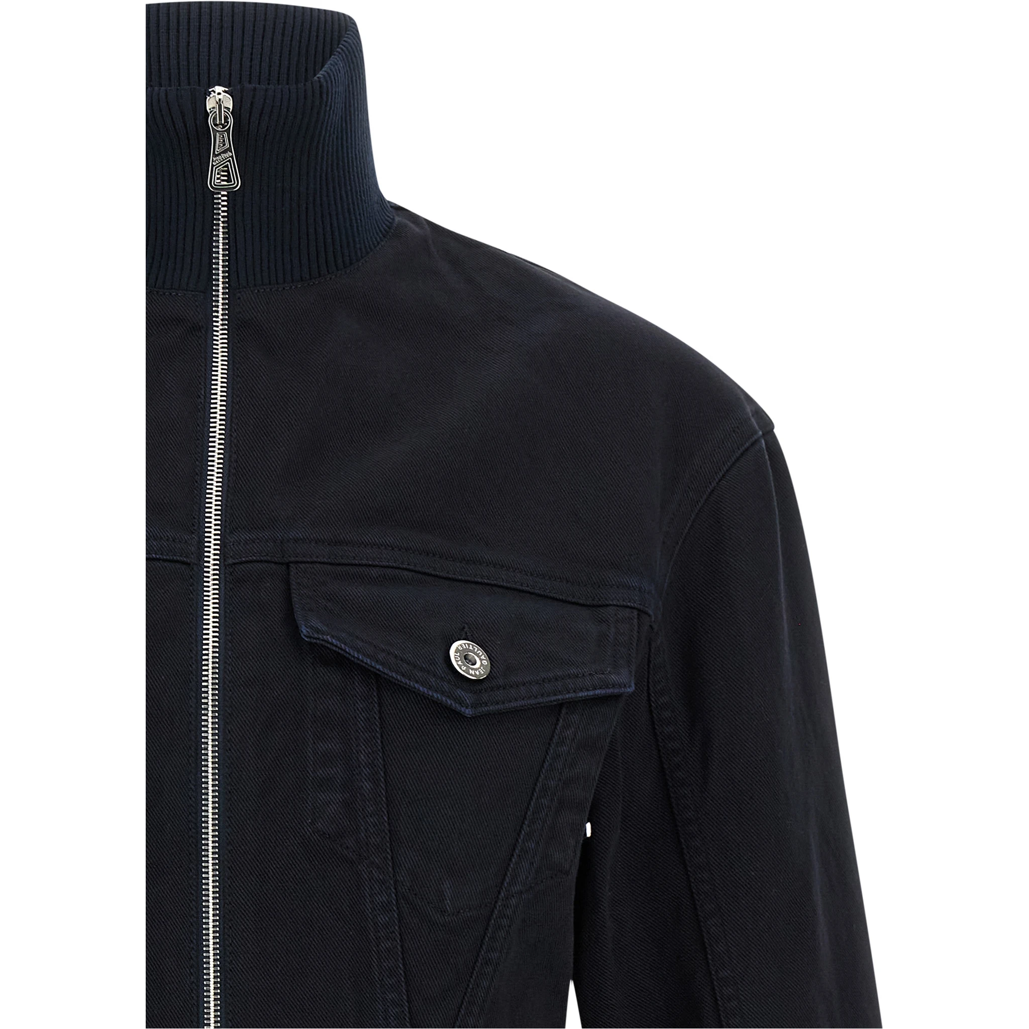Blue Cotton Denim Jacket