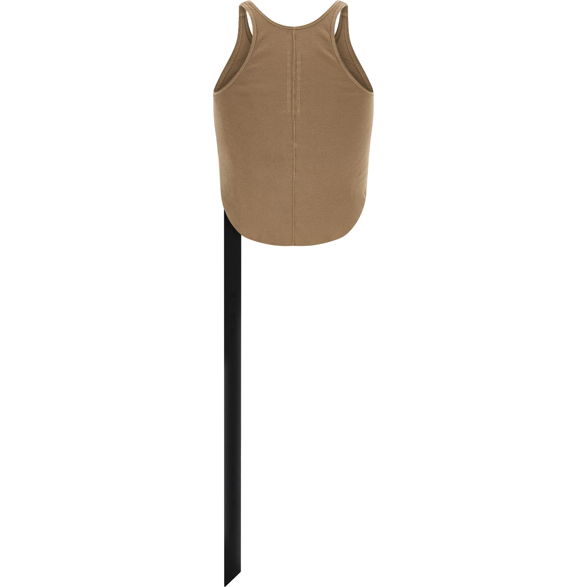 Beige Cotton Tank Tops