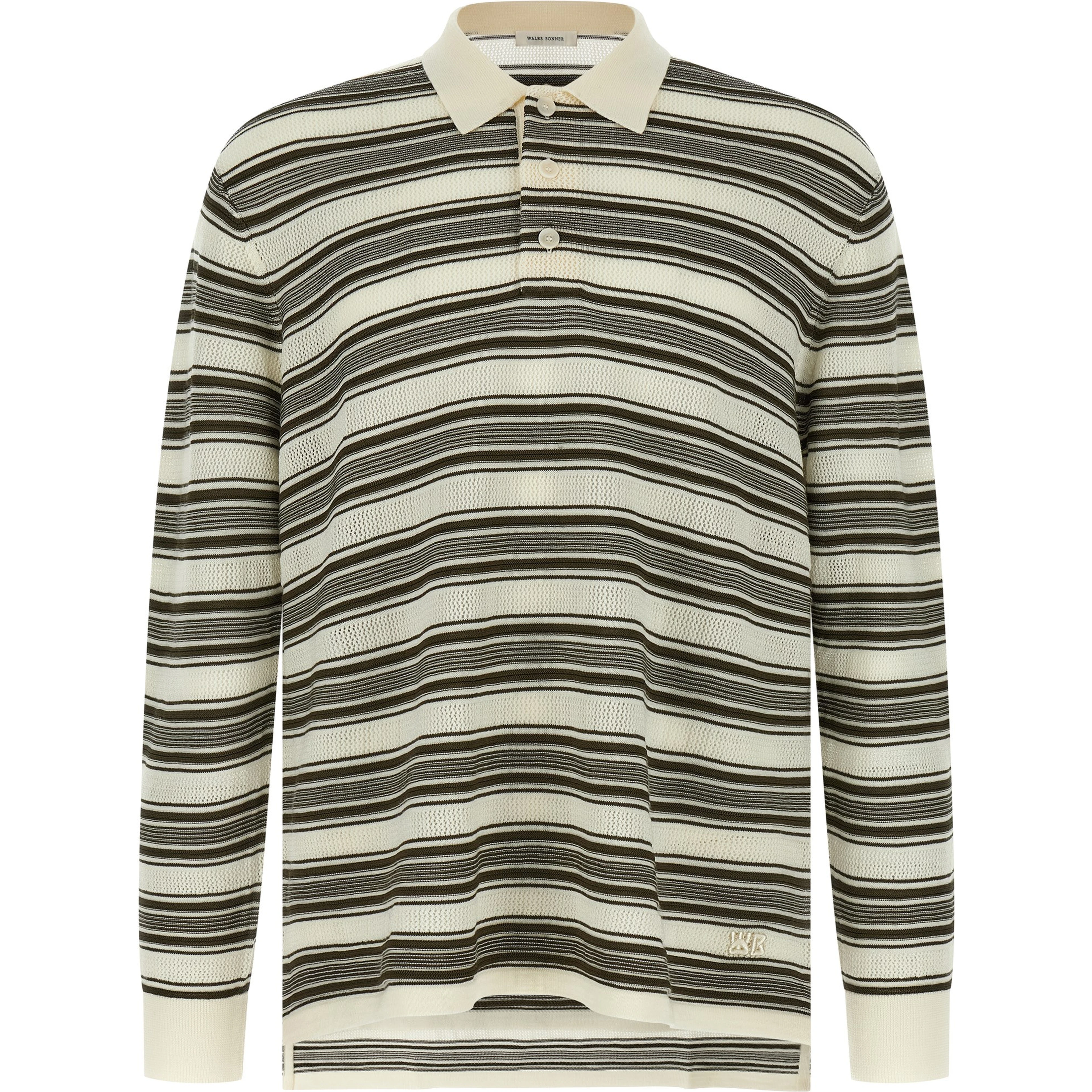 Multicolor Wool Polo Shirt