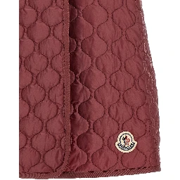 Bordeaux Polyamide Long Skirt