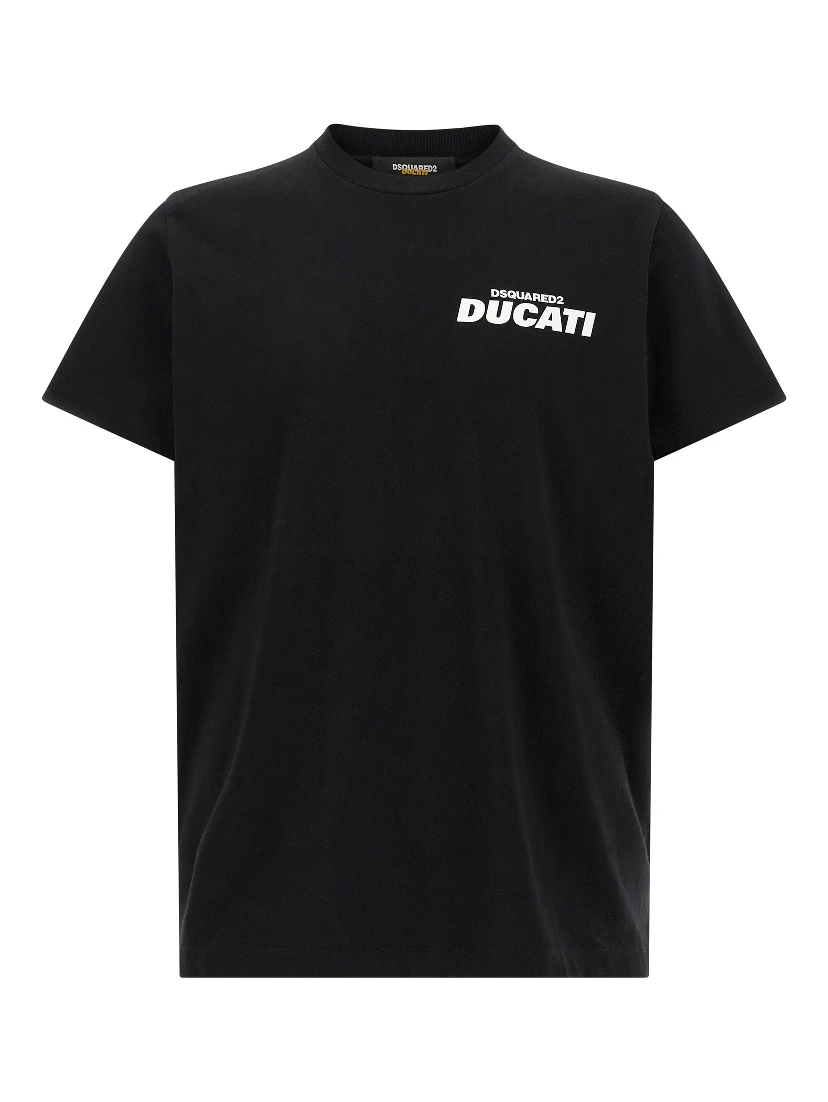 Bicolor Cotton T-Shirt