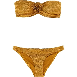 Beige Nylon Bikini