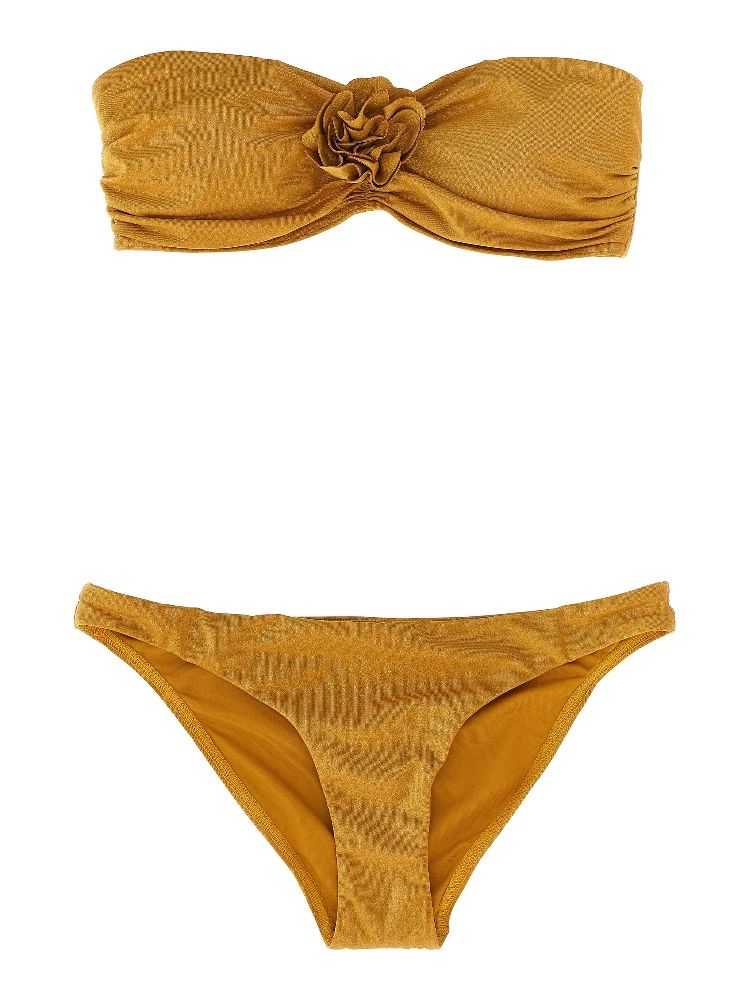 Beige Nylon Bikini
