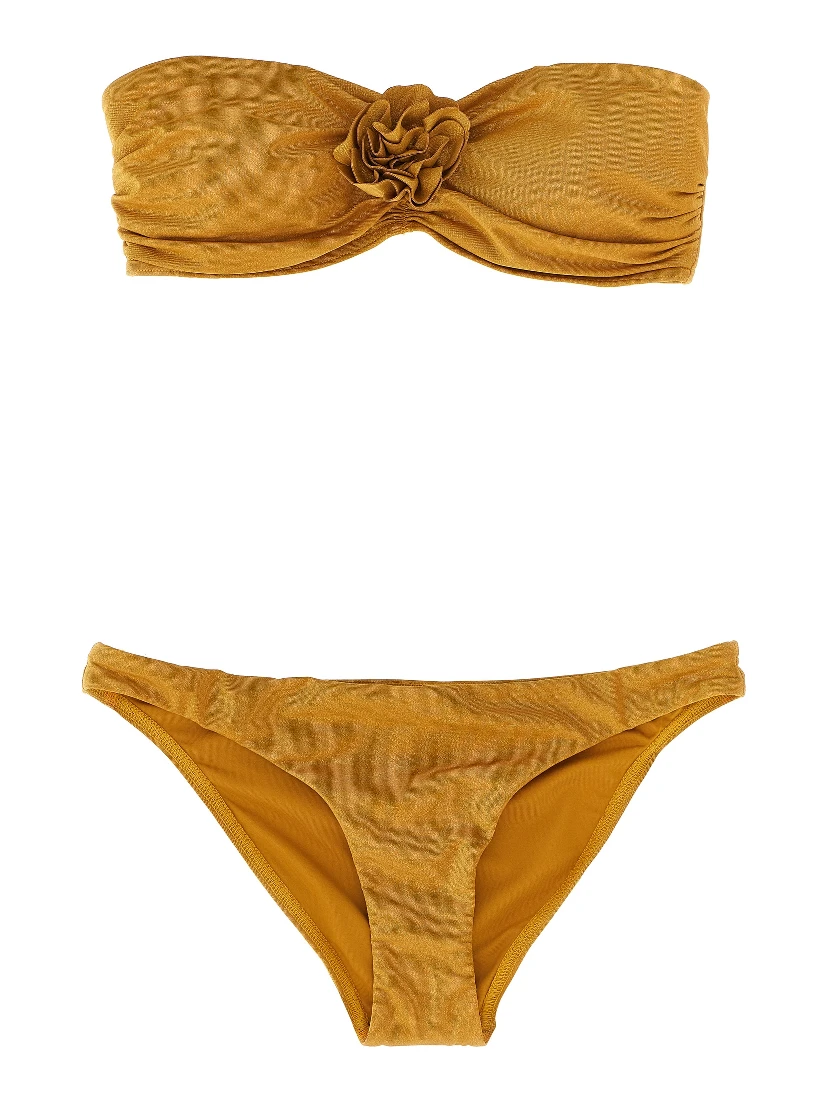 Beige Nylon Bikini