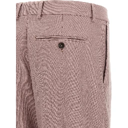 Multicolor Wool Dress Pants