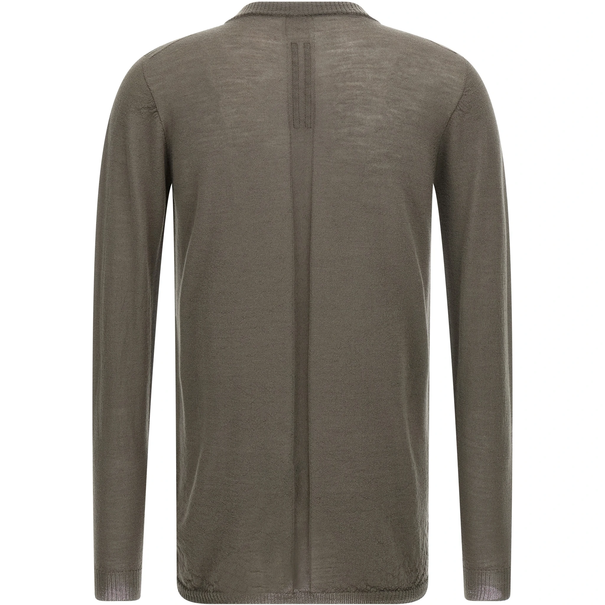 Gray Wool Cardigan