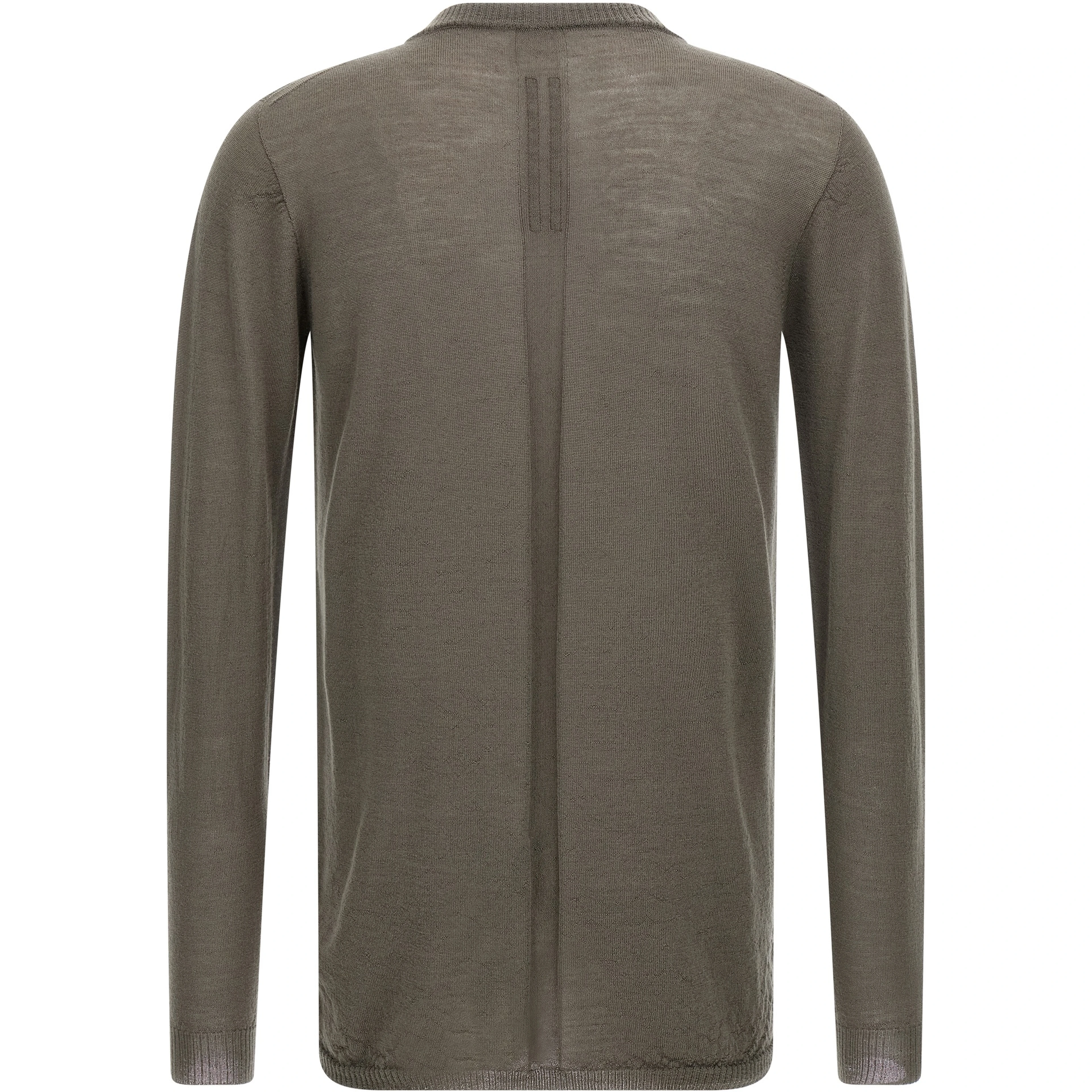 Gray Wool Cardigan