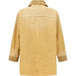 Beige Cotton Coat