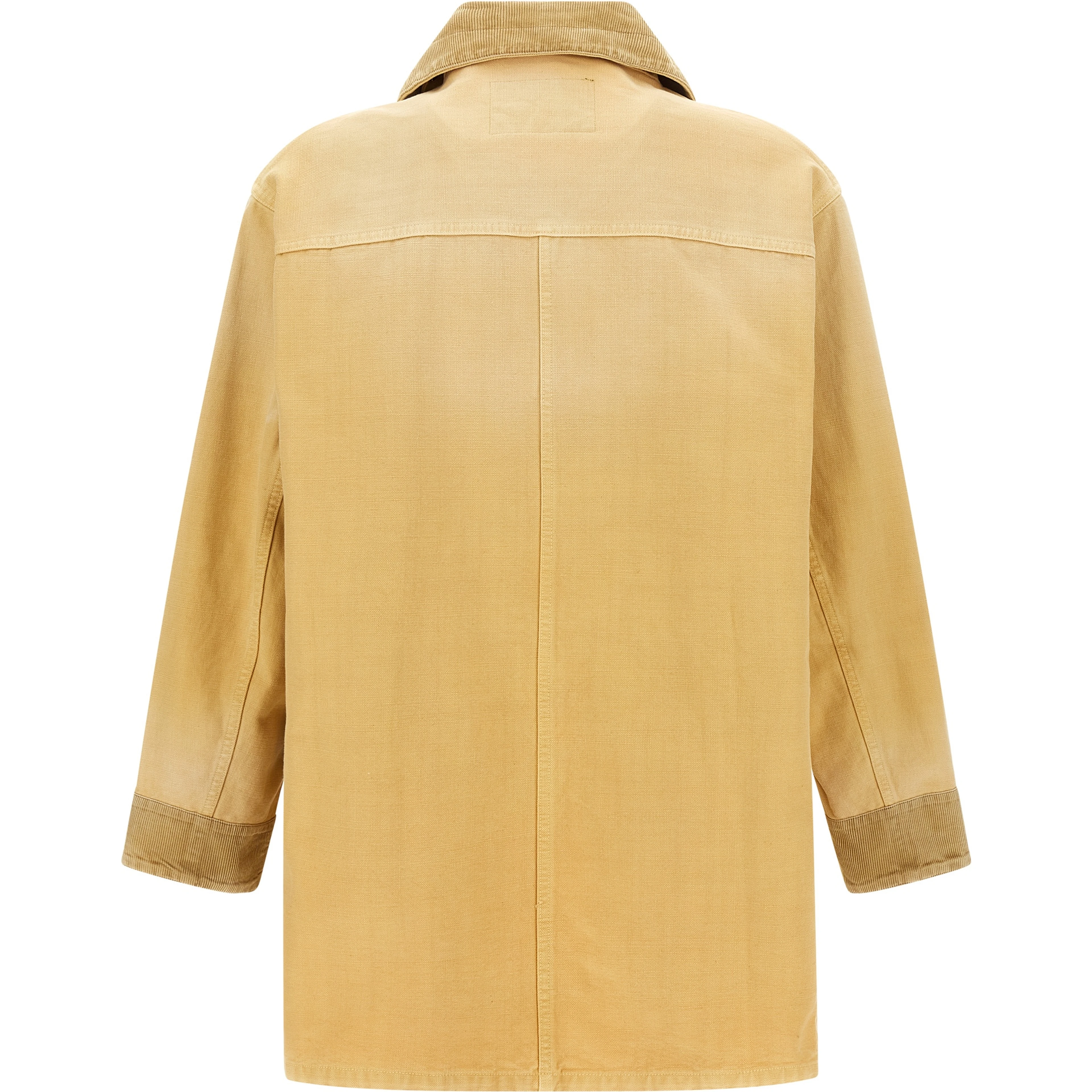 Beige Cotton Coat
