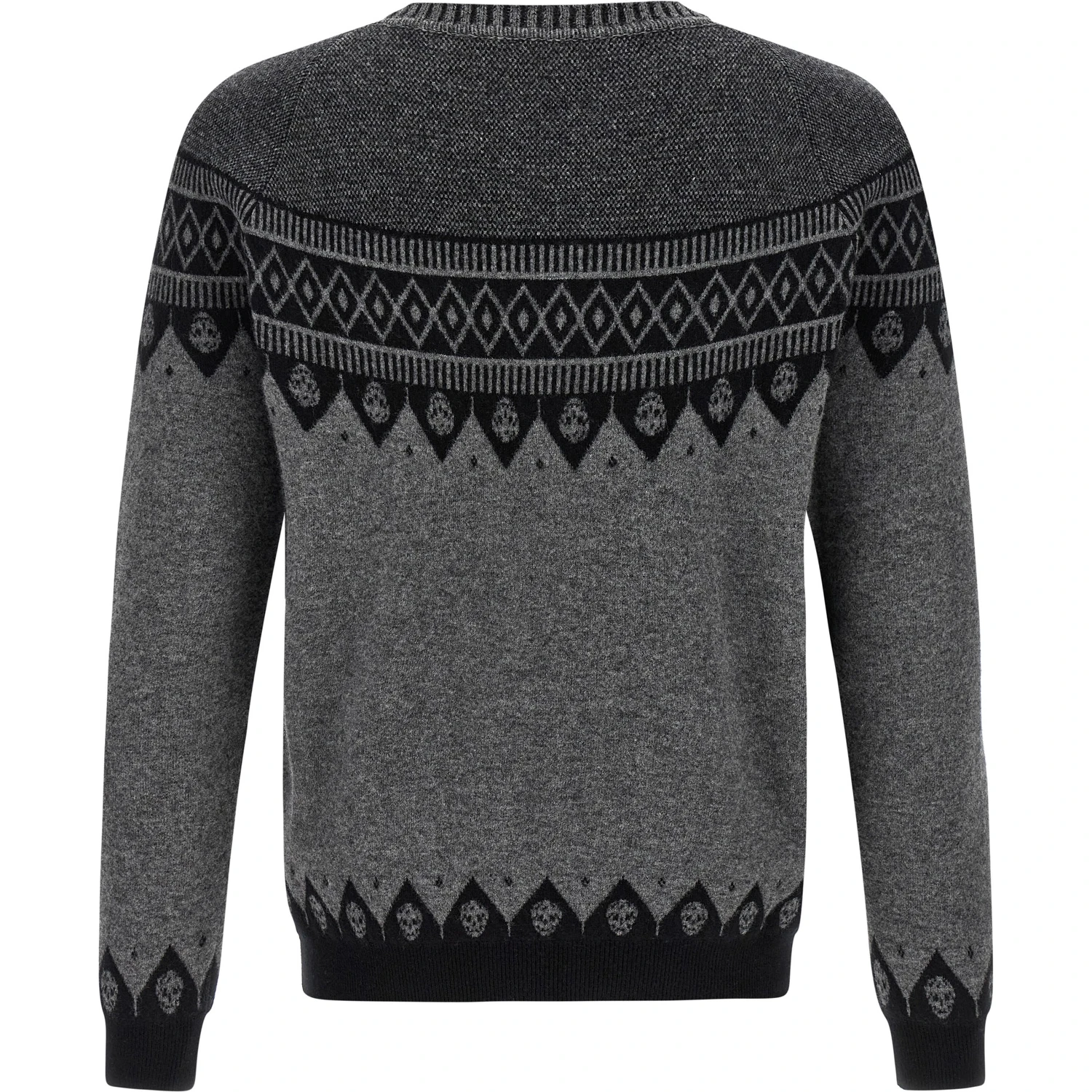 Gray Wool Cardigan