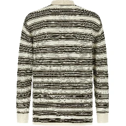 Multicolor Wool Polo Shirt