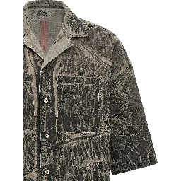 Gray Cotton Blouse