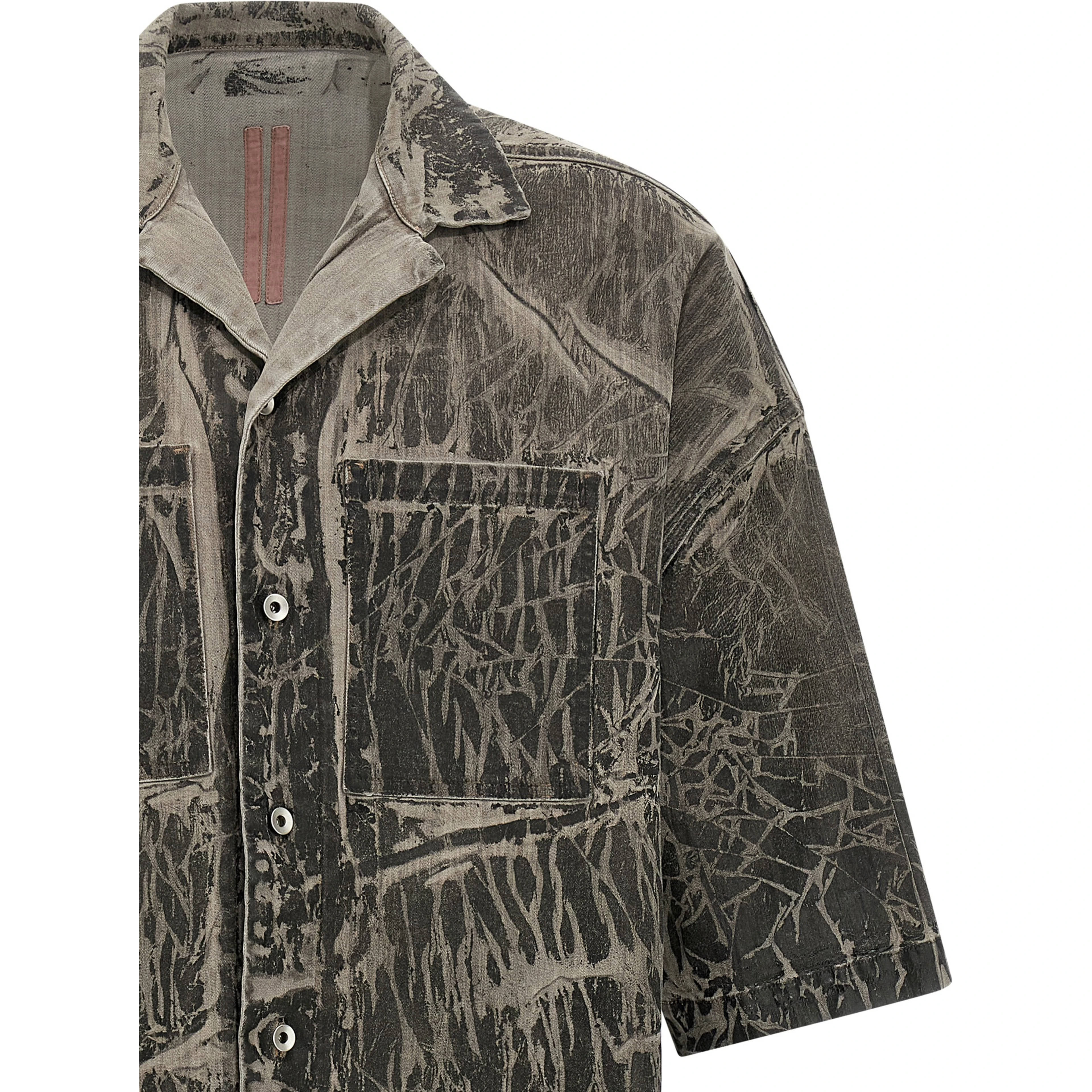 Gray Cotton Blouse