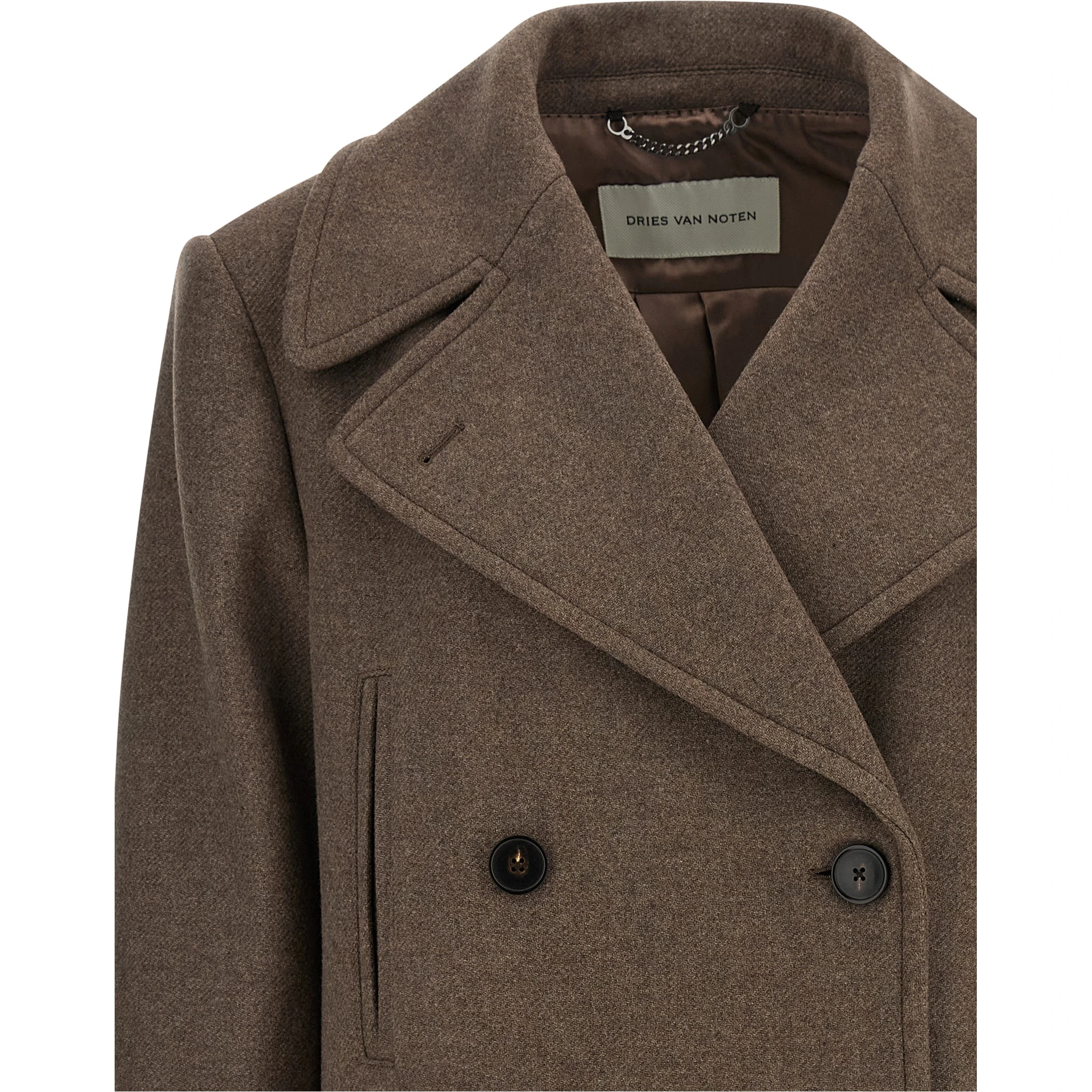 Brown Wool Coat