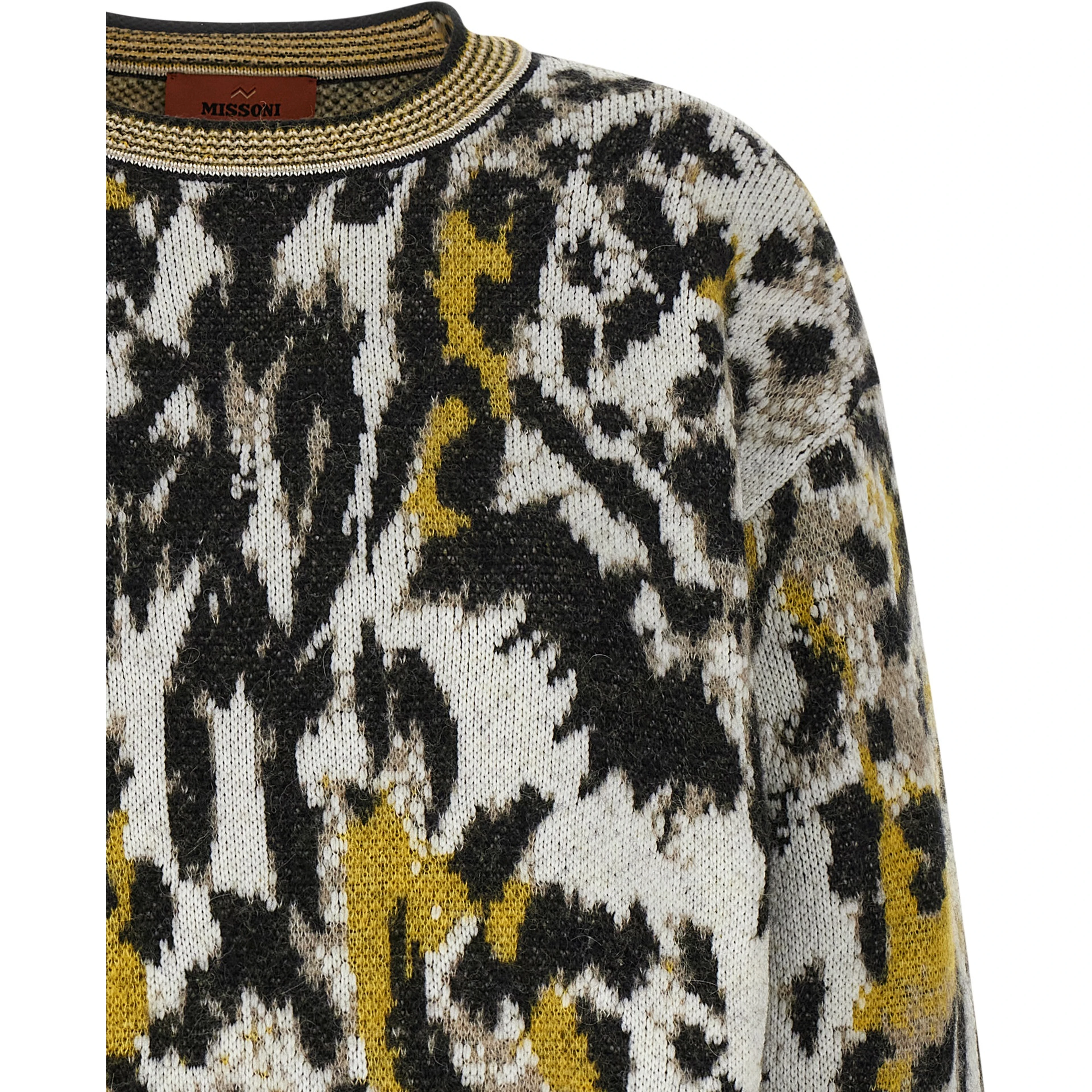 Multicolor Polyamide Cardigan