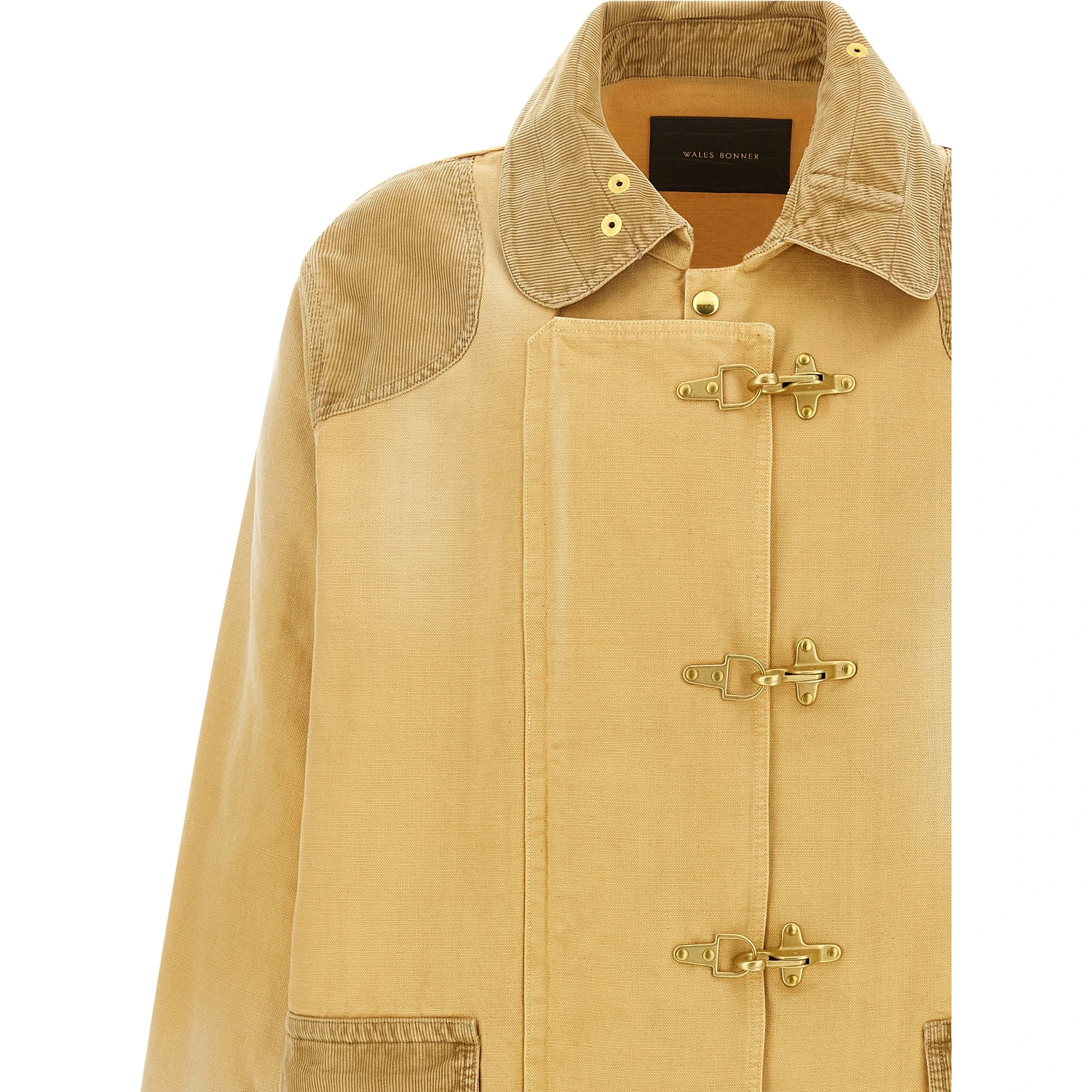 Beige Cotton Coat