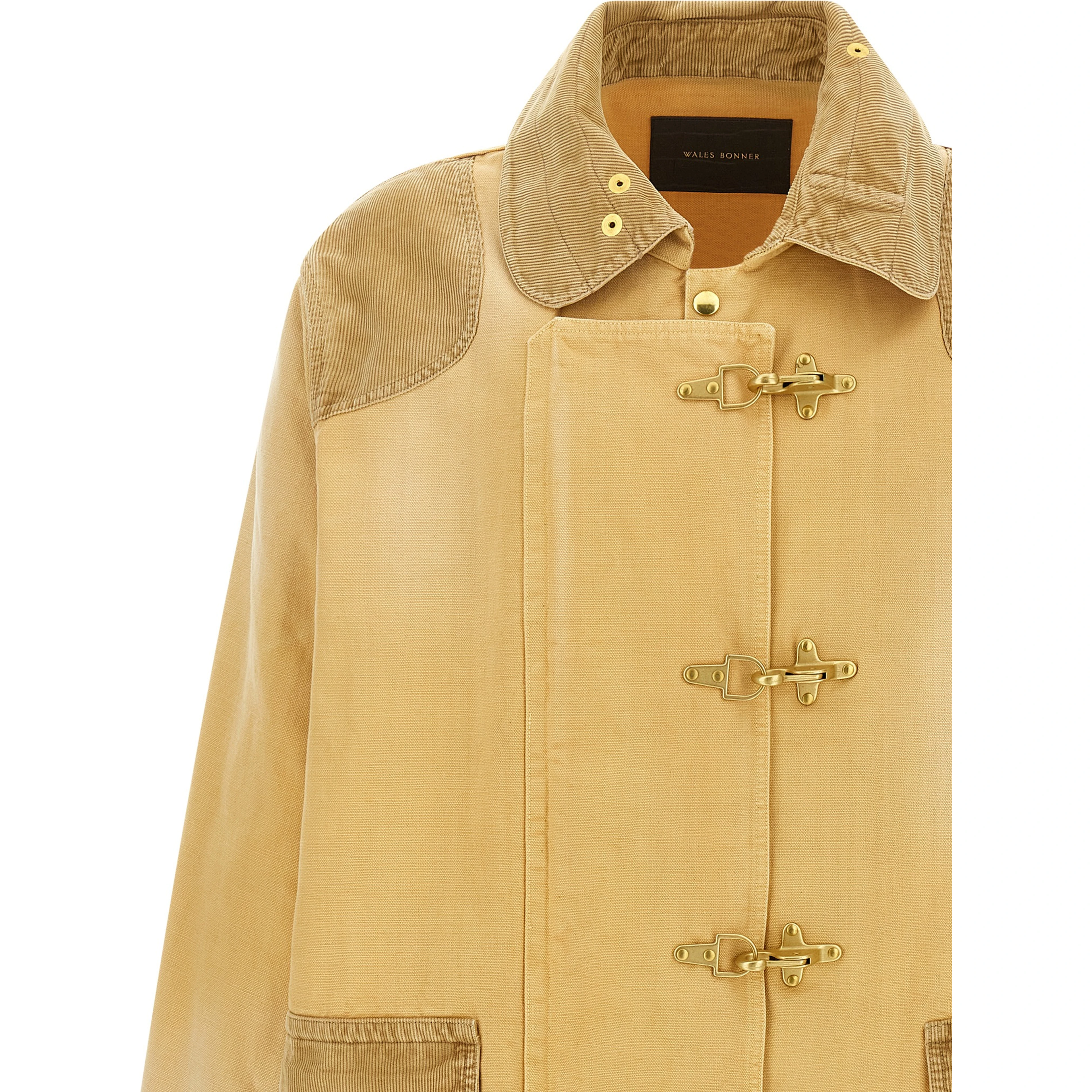 Beige Cotton Coat