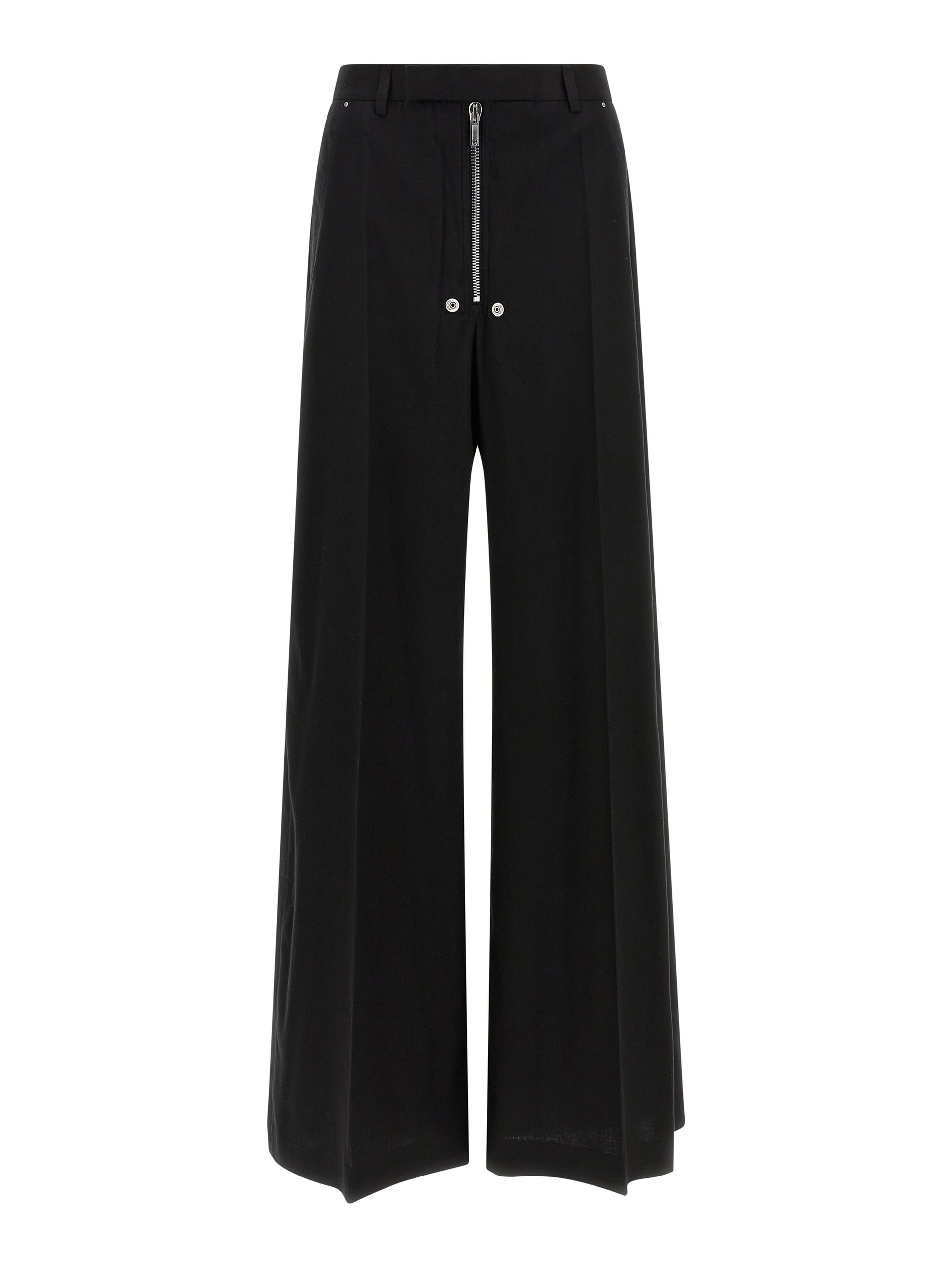 Black Cotton Pants
