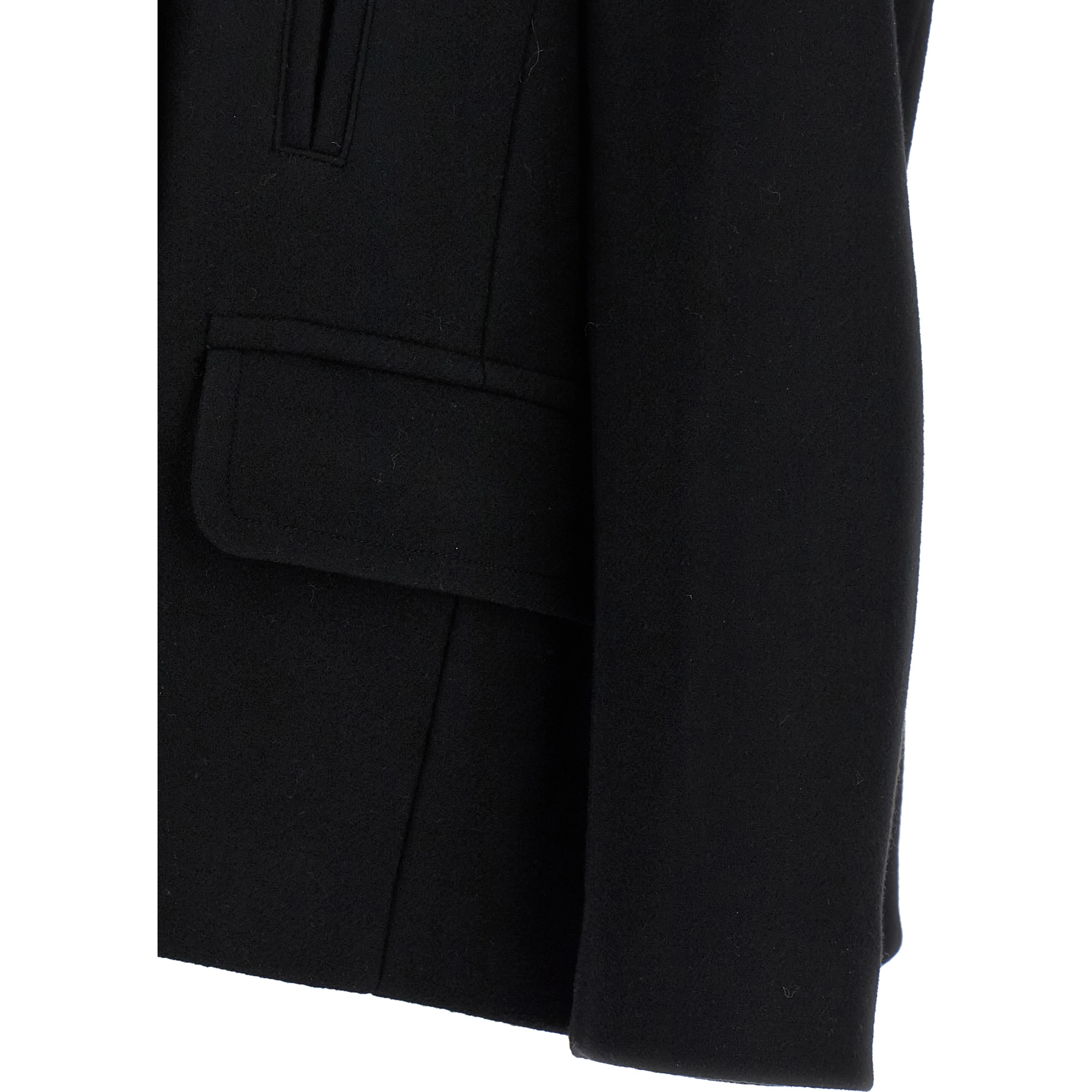 Black Wool Coat