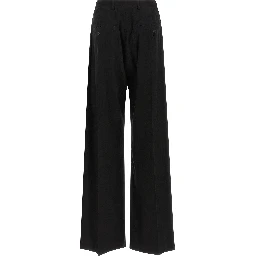 Black Cotton Pants