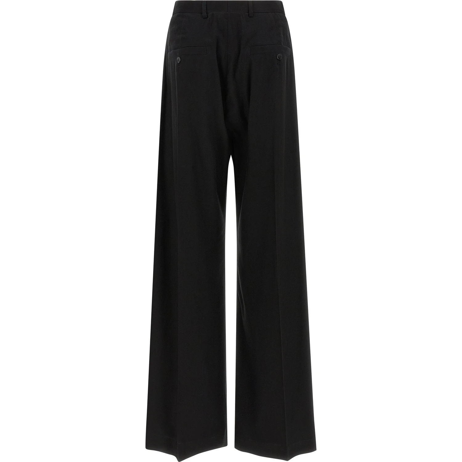 Black Cotton Pants